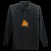 Long Sleeve Silk Touch Polo with Pocket Thumbnail
