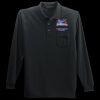 Long Sleeve Silk Touch Polo with Pocket Thumbnail