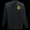 Long Sleeve Silk Touch Polo with Pocket Thumbnail
