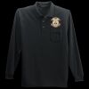 Long Sleeve Silk Touch Polo with Pocket Thumbnail