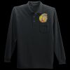 Long Sleeve Silk Touch Polo with Pocket Thumbnail