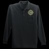 Long Sleeve Silk Touch Polo with Pocket Thumbnail