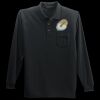Long Sleeve Silk Touch Polo with Pocket Thumbnail