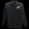 Long Sleeve Silk Touch Polo with Pocket Thumbnail
