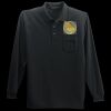 Long Sleeve Silk Touch Polo with Pocket Thumbnail
