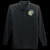 Long Sleeve Silk Touch Polo with Pocket Thumbnail