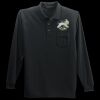 Long Sleeve Silk Touch Polo with Pocket Thumbnail