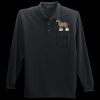 Long Sleeve Silk Touch Polo with Pocket Thumbnail