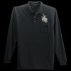 Long Sleeve Silk Touch Polo with Pocket Thumbnail