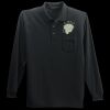 Long Sleeve Silk Touch Polo with Pocket Thumbnail