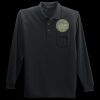 Long Sleeve Silk Touch Polo with Pocket Thumbnail