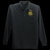 Long Sleeve Silk Touch Polo with Pocket Thumbnail