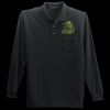 Long Sleeve Silk Touch Polo with Pocket Thumbnail