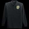 Long Sleeve Silk Touch Polo with Pocket Thumbnail