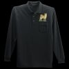 Long Sleeve Silk Touch Polo with Pocket Thumbnail