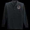 Long Sleeve Silk Touch Polo with Pocket Thumbnail