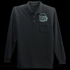 Long Sleeve Silk Touch Polo with Pocket Thumbnail