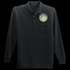 Long Sleeve Silk Touch Polo with Pocket Thumbnail