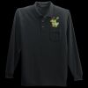 Long Sleeve Silk Touch Polo with Pocket Thumbnail