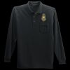 Long Sleeve Silk Touch Polo with Pocket Thumbnail