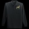 Long Sleeve Silk Touch Polo with Pocket Thumbnail