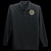 Long Sleeve Silk Touch Polo with Pocket Thumbnail