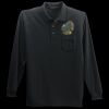 Long Sleeve Silk Touch Polo with Pocket Thumbnail