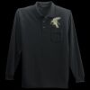 Long Sleeve Silk Touch Polo with Pocket Thumbnail