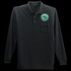 Long Sleeve Silk Touch Polo with Pocket Thumbnail