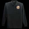 Long Sleeve Silk Touch Polo with Pocket Thumbnail