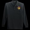 Long Sleeve Silk Touch Polo with Pocket Thumbnail