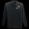 Long Sleeve Silk Touch Polo with Pocket Thumbnail