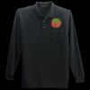 Long Sleeve Silk Touch Polo with Pocket Thumbnail