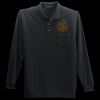 Long Sleeve Silk Touch Polo with Pocket Thumbnail