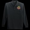 Long Sleeve Silk Touch Polo with Pocket Thumbnail