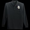 Long Sleeve Silk Touch Polo with Pocket Thumbnail