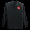 Long Sleeve Silk Touch Polo with Pocket Thumbnail