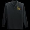 Long Sleeve Silk Touch Polo with Pocket Thumbnail
