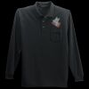 Long Sleeve Silk Touch Polo with Pocket Thumbnail