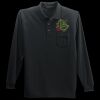 Long Sleeve Silk Touch Polo with Pocket Thumbnail