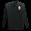 Long Sleeve Silk Touch Polo with Pocket Thumbnail