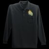 Long Sleeve Silk Touch Polo with Pocket Thumbnail