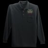 Long Sleeve Silk Touch Polo with Pocket Thumbnail