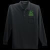 Long Sleeve Silk Touch Polo with Pocket Thumbnail