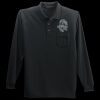 Long Sleeve Silk Touch Polo with Pocket Thumbnail