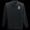 Long Sleeve Silk Touch Polo with Pocket Thumbnail