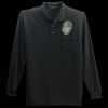 Long Sleeve Silk Touch Polo with Pocket Thumbnail