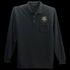 Long Sleeve Silk Touch Polo with Pocket Thumbnail