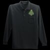 Long Sleeve Silk Touch Polo with Pocket Thumbnail
