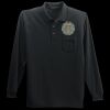 Long Sleeve Silk Touch Polo with Pocket Thumbnail